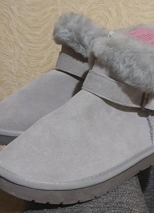 Угги  ugg натуральные замша кожа р 40 и 41