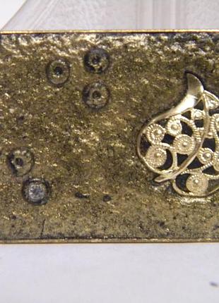 Винтажная брошь германия №546