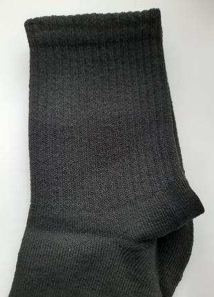 Шкарпетки чоловічі однотонні з резинкою в рубчик україна різні кольори набір з 4 пар3 фото