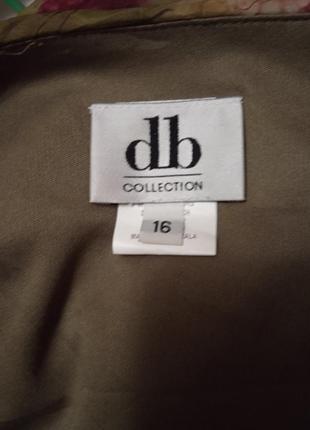 Сукня у квітковий принт двухслойна db collection.6 фото