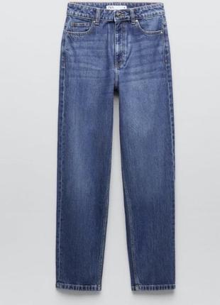 Джинсы mom fit zara 38
