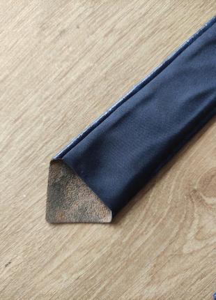 Тонкий мужской кожаный галстук  echt  leder,  германия .6 фото