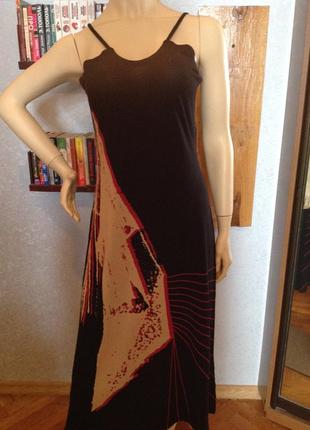 Миленький італійський, натуральний сарафан бренду dothes, р. 48.