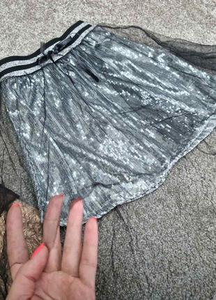 Нардные юбки юбочки девочке 128-134-140 см лот4 фото