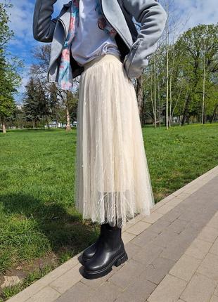 Крутейшие юбки с жемчугом  😍😍😌6 фото