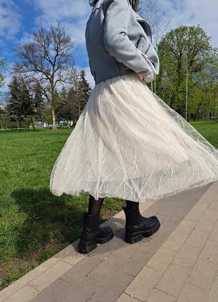 Крутейшие юбки с жемчугом  😍😍😌2 фото