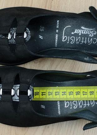 Кожаные босоножки semler на широкую ногу 36р. 23 см.7 фото