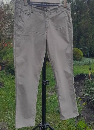 Stomberg/ завужені сіро-бежеві брюки2 фото