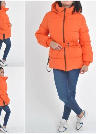 Зимняя коллекция укороченных ярких курток. тинсулейт, наличие цветов4 фото