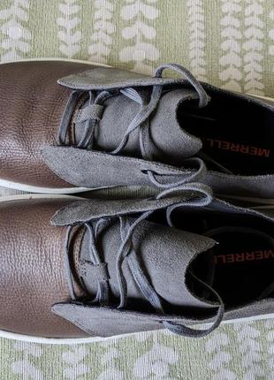 Шкіряні кросівки merrell gridway, устілка 31 - гроші на зсу2 фото