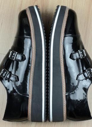 Женские туфли монки на платформе exe португалия 40 р. 25,5 см.5 фото