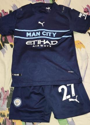 Подростковая футбольная форма puma fc manchester city, cancelo