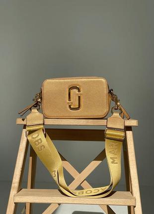 Сумка в стиле marc jacobs the snapsot gold5 фото