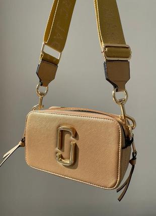 Сумка в стиле marc jacobs the snapsot gold9 фото