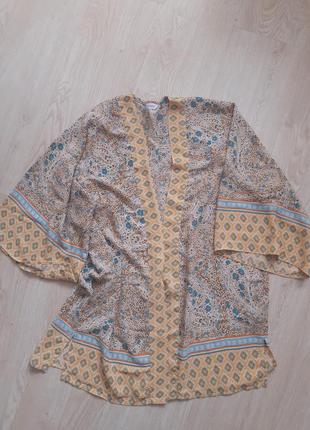 Пляжная туника халат накидка блуза4 фото