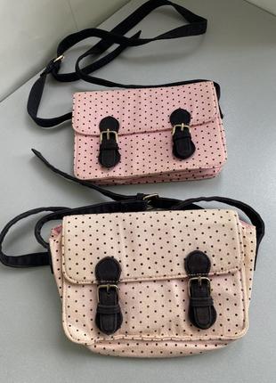 Котонова сумочка через плече