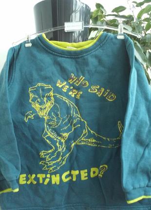 Детская футболка с длинными рукавами, хлопок,на возраст 6 лет, рост 116