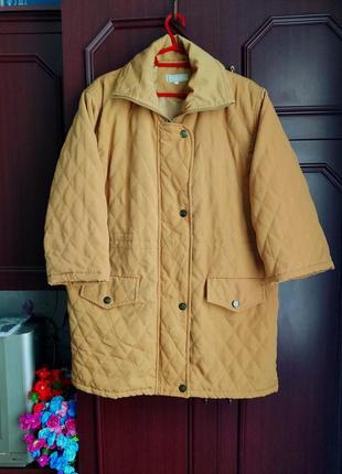 Куртка батал длинная, курточка удлиненная большой размер,кардиган, плащ, пальто1 фото