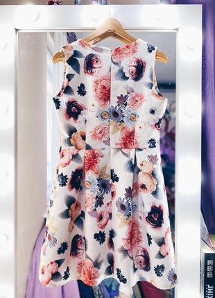 Летнее платье цветочный принт new collection italy4 фото
