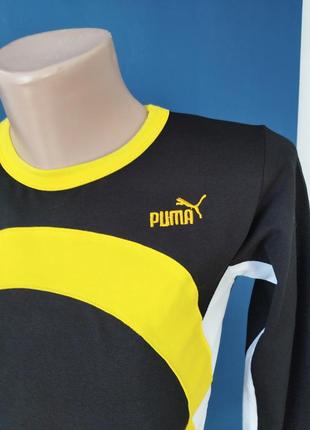 Реглан в асортименті бавовна спортивний лонгслів котон 100% puma футболка з довгим рукавом4 фото