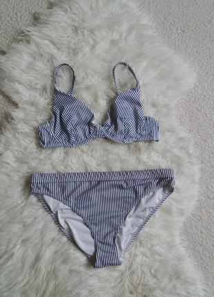 Купальник в смужку