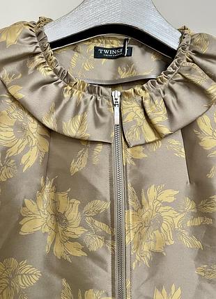 Модна куртка-жакет люксового бренда twin set. оригінал3 фото
