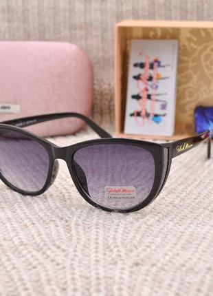 Женские солнцезащитные красивые очки gabriela marioni кошачий глаз с шорой1 фото