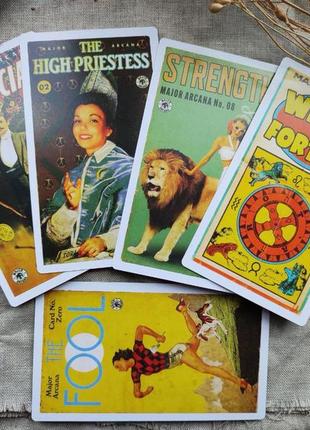 Гадальні карти таро the pulp tarot таро розмір стандартний3 фото