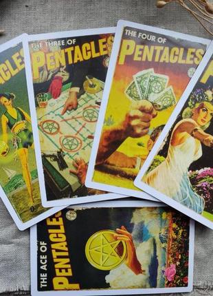 Гадальні карти таро the pulp tarot таро розмір стандартний8 фото