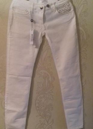 Белые джинсы elisabetta franchi оригинал италия2 фото