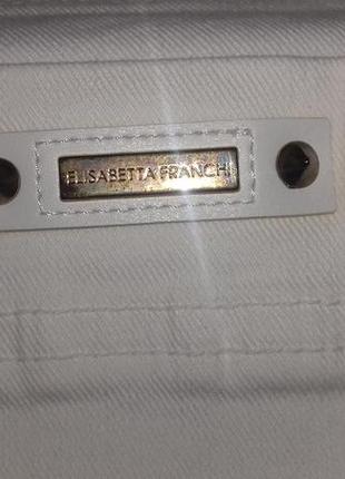 Белые джинсы elisabetta franchi оригинал италия4 фото