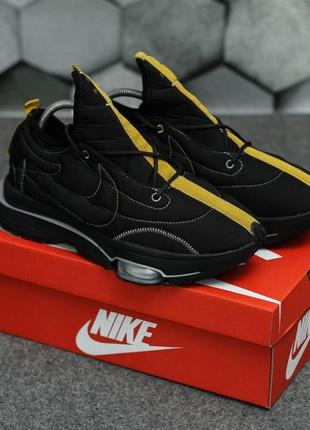 Мужские кроссовки nike air zoom type macciu black yellow / smb