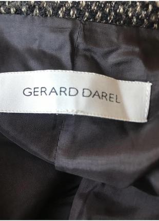Дизайнерский шерстяной пиджак gerard darel7 фото