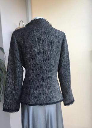 Дизайнерский шерстяной пиджак gerard darel5 фото