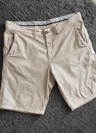 Стильные мужские шорты из натуральной ткани. классические шорты m.d. caribe, хл2 фото