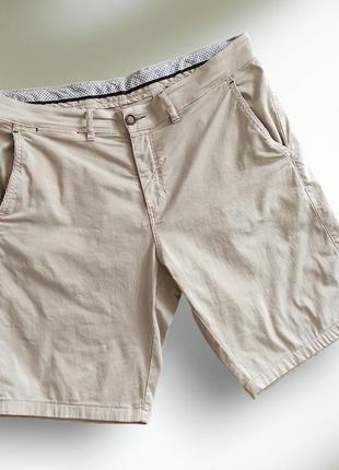 Стильные мужские шорты из натуральной ткани. классические шорты m.d. caribe, хл1 фото
