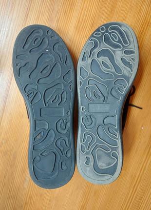 Замшевые слипоны, кожаные туфли на платформе8 фото