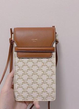 Чехол для телефона celine, мини сумка celine