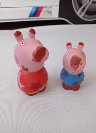 Peppa pig чистюля или грязнуля, набор для ванны пеппа