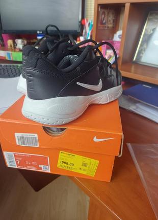 Кросівки nike court lite 2 ar8836-005 р.40 us 7 25 см чорний3 фото