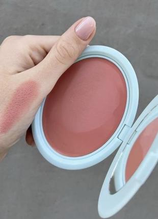 Кремовые румяна tarte cream blush peach sunset3 фото