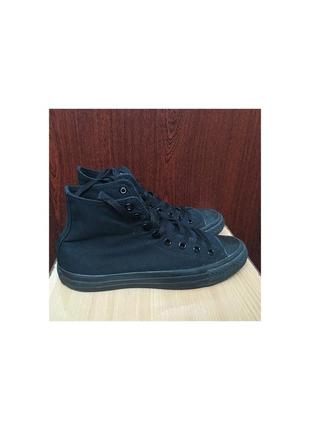 Женские кеды converse all star hi black