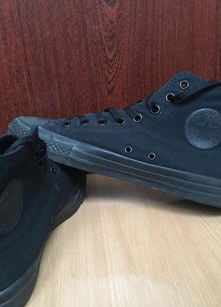 Женские кеды converse all star hi black5 фото