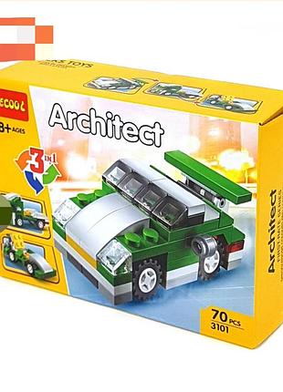 Набор конструктора машинка decool. 3 в 1.