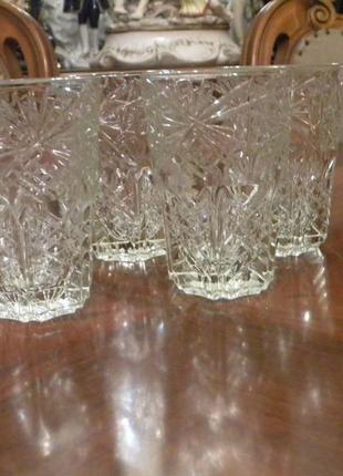 Стаканы ссср набор 6 шт №770