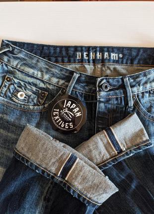 Новые джинсы denham selvedge