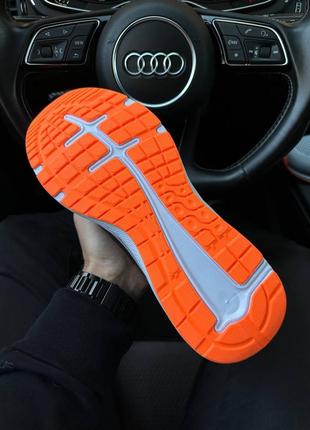 Nike air zoom gray white orange 6