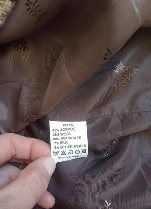 Фирменная полушерстяная юбка букле на р.s-m4 фото