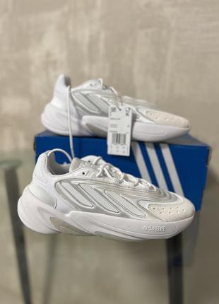 Оригинальные белые кроссовки adidas originals ozelia,