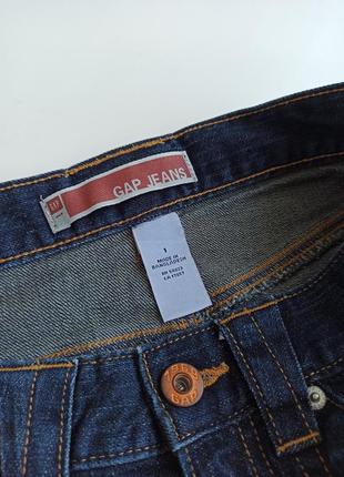 Стильная трендовая джинсовая прямая юбка gap5 фото